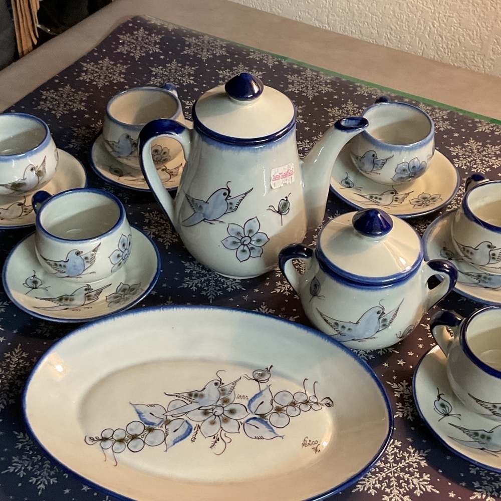 TONALA Pottery Vintage Coffee Service